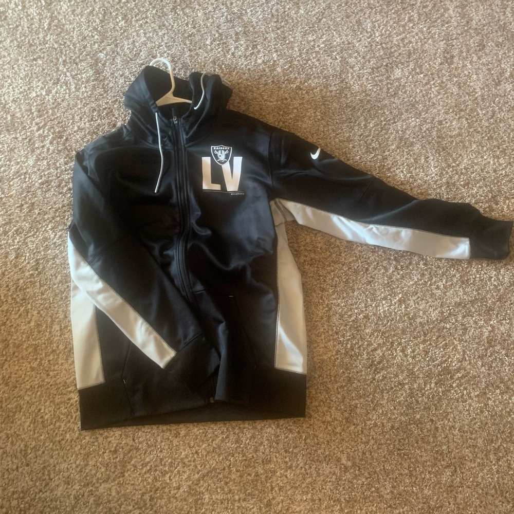 Authetic Nike Las Vegas Raiders Zip Up
